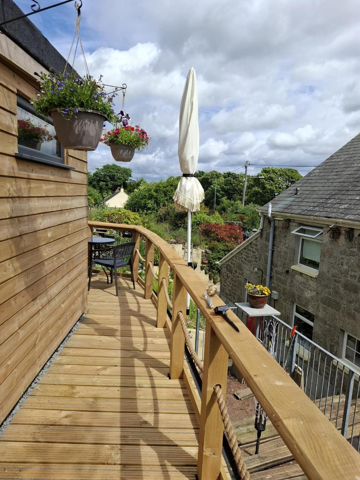 Cosy Cornish Cabin Сейнт Остел Екстериор снимка