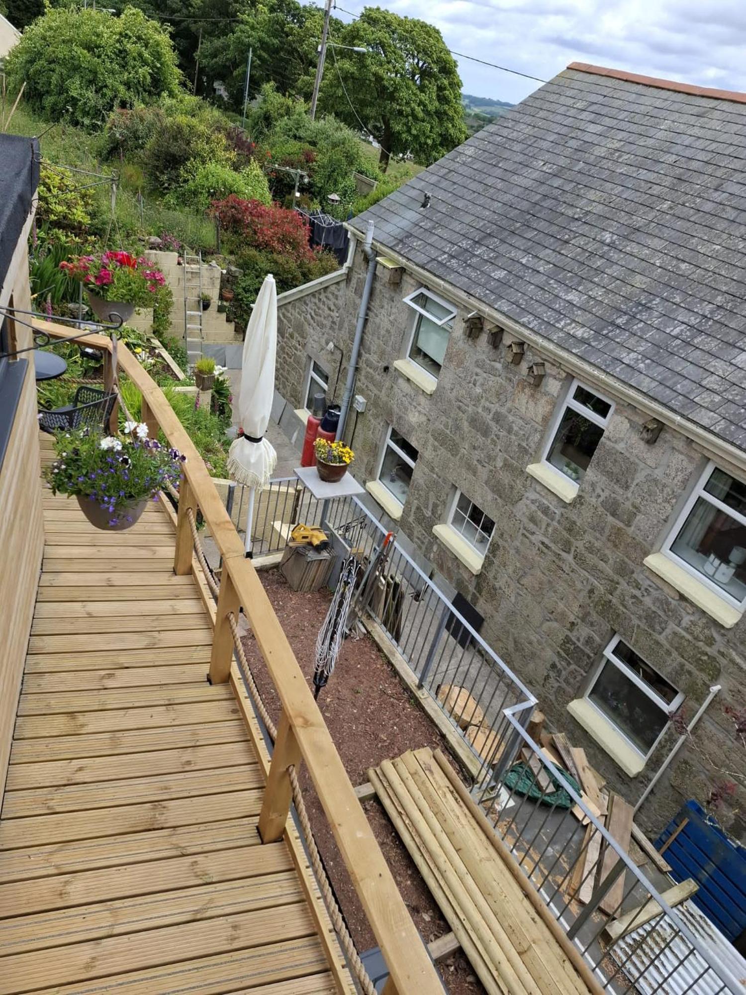 Cosy Cornish Cabin Сейнт Остел Екстериор снимка